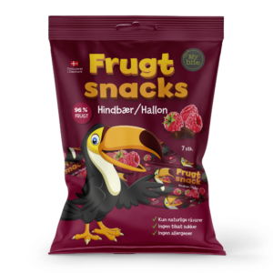 Frugt Snacks med Hindbær