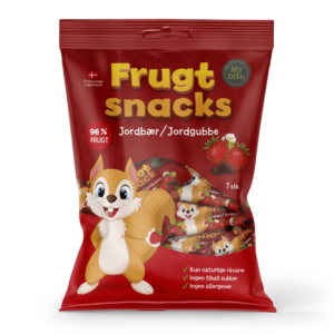 Frugt Snacks med Jordbær