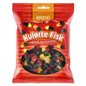 Nordthy Kulørte Fisk - 170 gram
