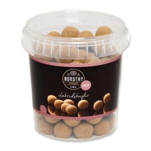 Nordthy Chokolade Lakridskugler - stærk - 500 gram