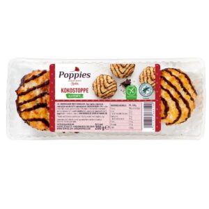 Poppies glutenfrie kokostoppe