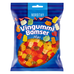 Nordthy Vingummi Bamser - 170 gram
