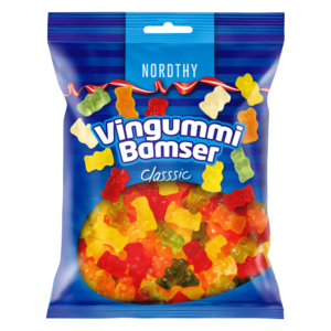 Nordthy Vingummi Bamser - 300 gram